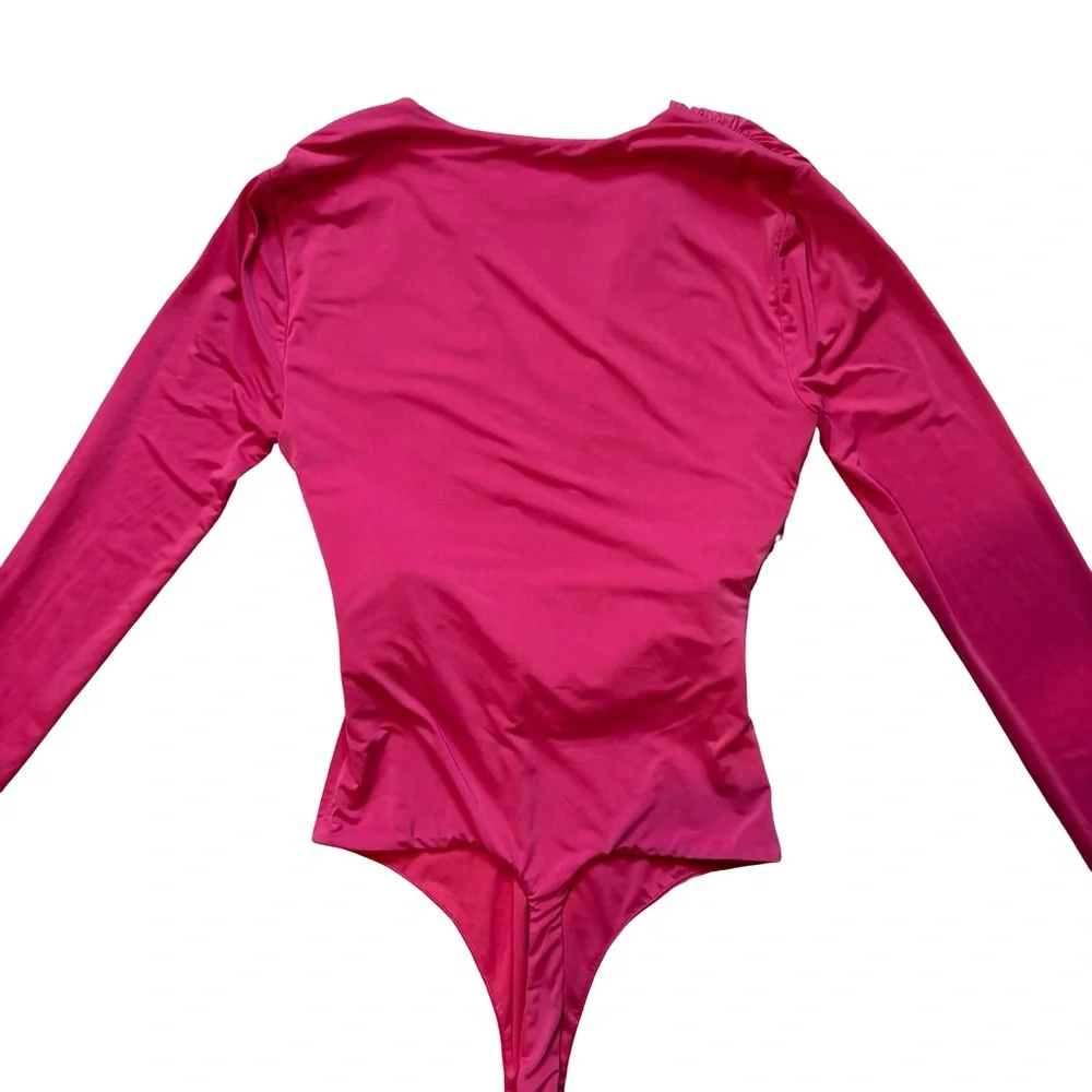 Lovers and Friends Anya Bodysuit - Hot Pink, Sz XS - Picture 8 of 14